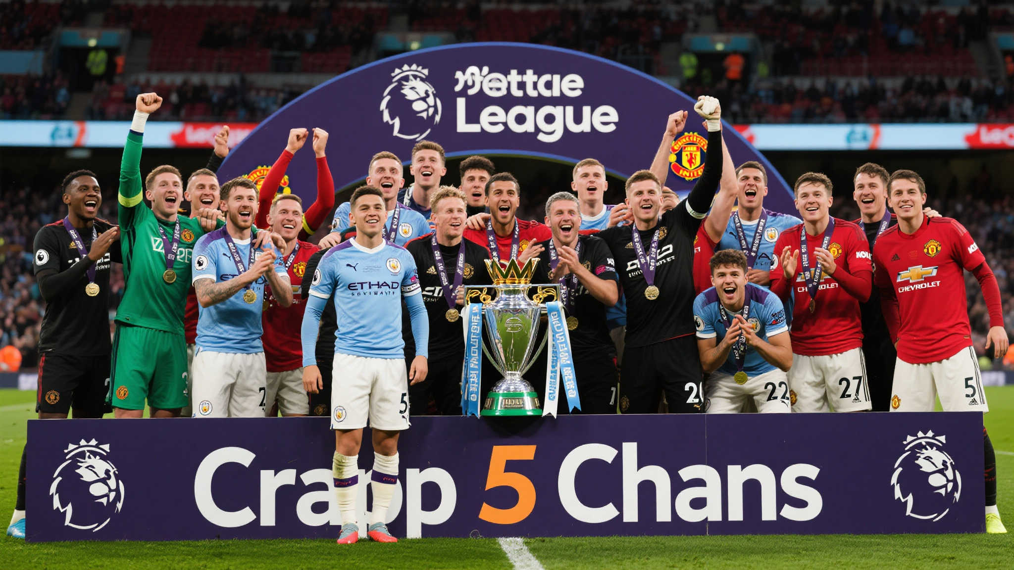 英超五冠王有多难?历史仅两队实现,曼联未入列 英超五冠王有多难?历史仅两队实现,曼联未入列